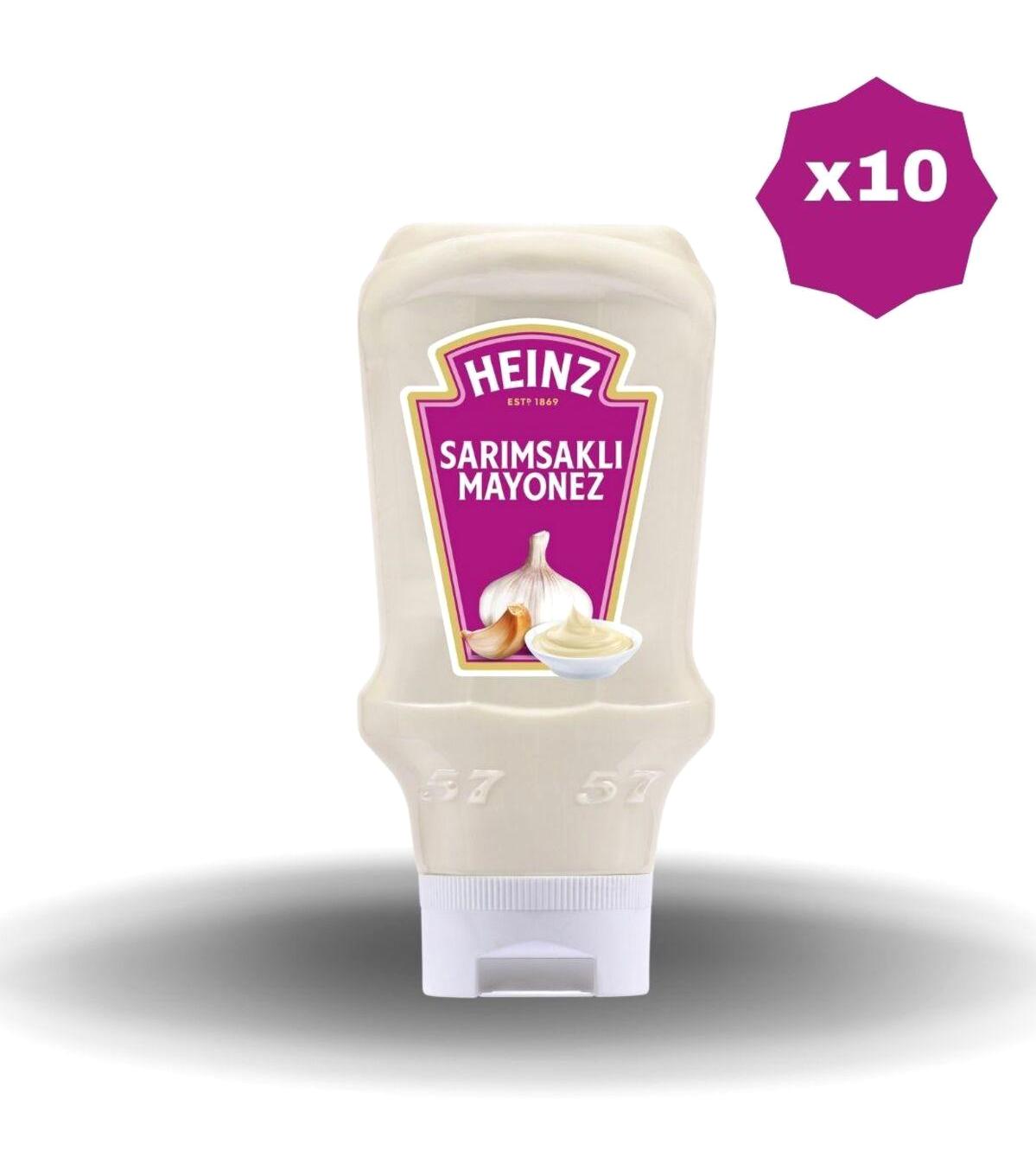 Heinz Sarımsaklı Mayonez 10x400 gr