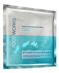 Avon Foot Works Ölü Deri-Nemlendirici Aloe Veralı Soyulan Çorap Tipi Ayak Maskesi