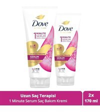 Dove Ultra Care 1 Minute Serum Onarıcı Saç Kremi 2 x 170 ml