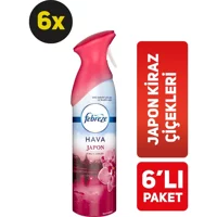 Febreze Japon Kiraz Çiçekleri Oda Kokusu 6x300 ml