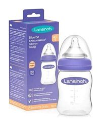 Lansinoh Silikon 6+ Ay Hızlı Akış Geniş Ağızlı Damaklı Biberon Emziği