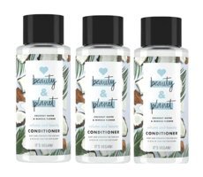 Love Beauty and Planet Hacim Veren Hindistan Cevizi Mimoza Çiçeği Saç Kremi 3 x 400 ml