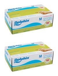 Dolphin Beyaz Medium 2 x 100 Adet Bulaşık Eldiveni