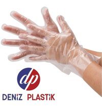 Deniz Plastik Şeffaf Large 100 Adet Bulaşık Eldiveni