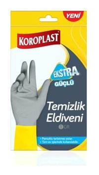 Koroplast Gri Small 1 Çift Bulaşık Eldiveni