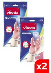 Vileda No 7 Çok Renkli Small 2 Çift Bulaşık Eldiveni