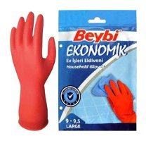 Beybi Kırmızı Large 1 Çift Bulaşık Eldiveni