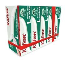 Kafem Beyaz Large 5 x 100 Adet Bulaşık Eldiveni
