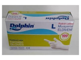 Dolphin Beyaz Large 100 Adet Bulaşık Eldiveni