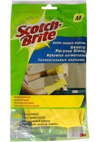 Scotch Brite No 7 Sarı Medium 1 Çift Temizlik Eldiveni