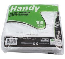 Handy Hdpe Şeffaf Large- XLarge 50 x 100 Adet Temizlik Eldiveni