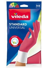 Vileda Pembe Medium 1 Çift Bulaşık Eldiveni