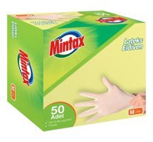 Mintax Beyaz Medium 50 Adet Bulaşık Eldiveni