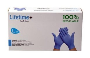 Lifetime Health Care Mavi Large 100 Adet Bulaşık Eldiveni