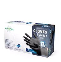 Rulopak Siyah Large 100 Adet Temizlik Eldiveni