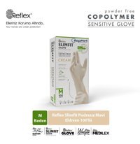 Reflex Slimfit Krem Medium 100 Adet Bulaşık Eldiveni