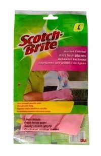 Scotch Brite Pembe Large 1 Çift Bulaşık Eldiveni