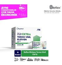 Reflex Winxley Termo Şeffaf Medium 100 Adet Bulaşık Eldiveni