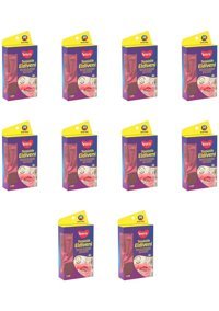 Viora Pembe Medium 10 Çift Temizlik Eldiveni