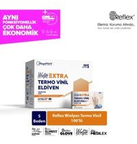 Reflex Winxley Termo Şeffaf Small 100 Adet Bulaşık Eldiveni