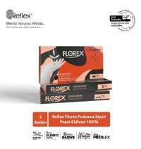 Reflex Florex Siyah Small 100 Adet Bulaşık Eldiveni