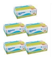 Dolphin Beyaz Medium 5 x 100 Adet Bulaşık Eldiveni