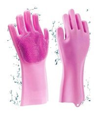 Xcj Pembe Standart 1 Çift Temizlik Eldiveni