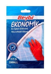 Beybi No 7 Kırmızı Small Tekli Temizlik Eldiveni