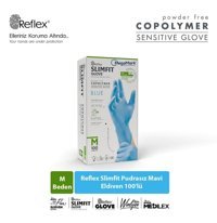 Reflex Slimfit Mavi Medium 100 Adet Bulaşık Eldiveni