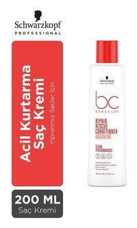 Schwarzkopf BC Bonacure Repair Rescue Onarıcı Argan Yağı Keratin Saç Kremi 200 ml