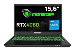 Monster Tulpar T5 V23.3.5 Harici GeForce RTX 4060 Intel Core i5 12450H 32 GB DDR4 1 TB SSD 15.6 inç Windows 11 Gaming Laptop