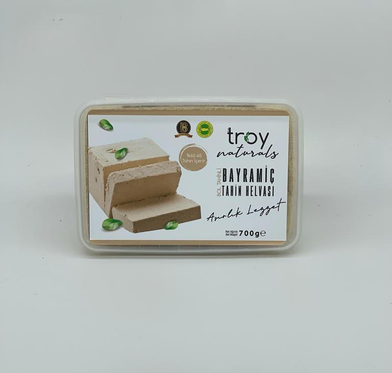 Troy Naturals Bayramiç Antep Fıstıklı Tahinli Helva 700 gr