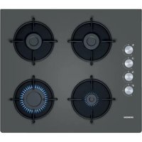 Siemens EO6C9PO00O iQ100 Gri Cam 4 Gözlü Gazlı Ankastre Ocak