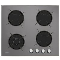 Çetintaş 848 CT GR Gri Cam 4 Gözlü Wok Gözü Gazlı Ankastre Ocak