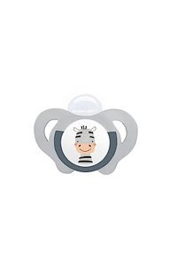Wee Baby 6-12 Ay Silikon Emzik Gri