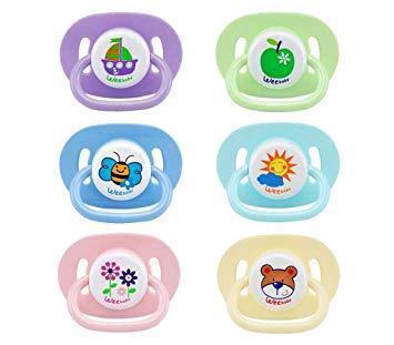 Wee Baby 18 Ay+ Silikon Emzik Çok Renkli