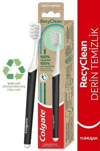 Colgate Recyclean Yumuşak Manuel Diş Fırçası Siyah