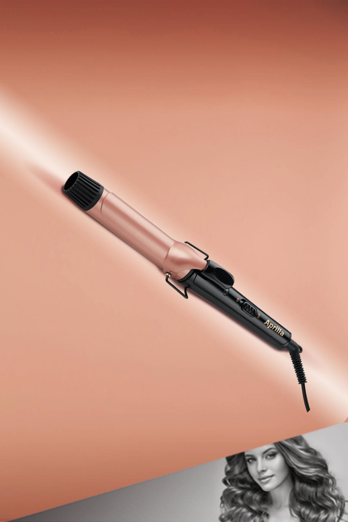 Aprilla AHS-2051 38 mm Maşa Seramik Saç Maşası