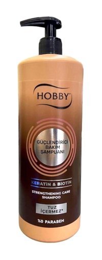 Hobby Güçlendirici Tüm Saçlar İçin Biotin Şampuan 1 lt
