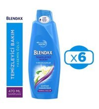 Blendax Temizleyici Normal Saçlar İçin Yasemin Özlü Şampuan 6x470 ml