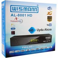 Wismann AL-8500 Dijital İnternetli Çanaklı HD Uydu Alıcısı