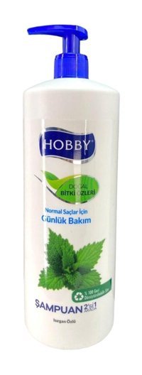 Hobby Besleyici Onarıcı Normal Saçlar İçin Isırgan Özlü Şampuan 1 lt