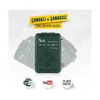 Next Jetstream 128 Mb Harici İnternetli Mini Çanaklı Full HD Uydu Alıcısı