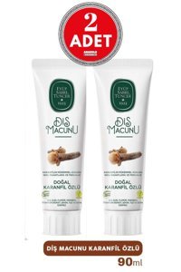 Eyüp Sabri Tuncer Karanfil Özlü Organik Florürsüz Diş Macunu 2x90 ml