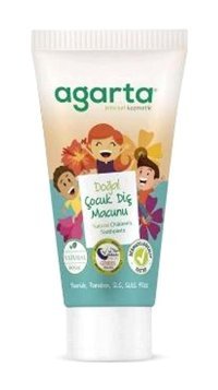 Agarta Meyve Aromalı Organik Florürsüz 2+ Yaş Çocuk Diş Macunu 12x75 ml