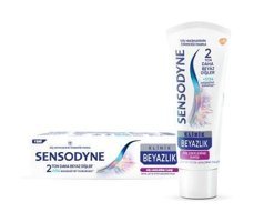 Sensodyne Klinik Beyazlık Naneli Florürlü Diş Macunu 75 ml