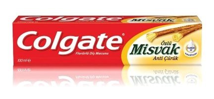 Colgate Misvak Özlü Organik Florürlü Diş Macunu 24x75 ml