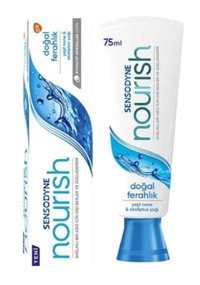 Sensodyne Nourish Aloe Vera Özlü Organik Florürlü Diş Macunu 2x75 ml