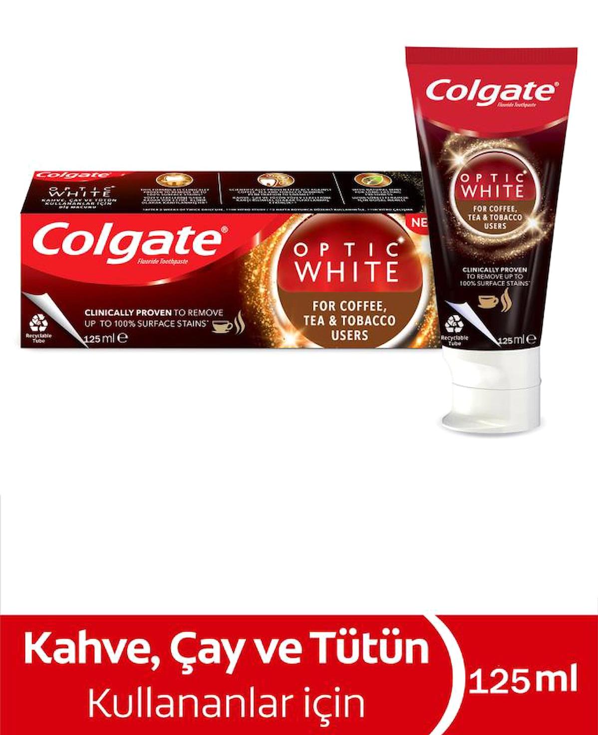 Colgate Optic White Naneli Florürlü Diş Macunu 125 ml