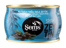 Şems Az Tuzlu Siyah Zeytin 300 gr